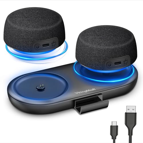 VkingMoR Bluetooth Speaker Set Magnetic Base