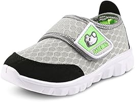XIPAI Toddler Kid's Cute Casual Lightweight Walking Athletic Shoes Boys and Girls Mesh Strap Sneakers