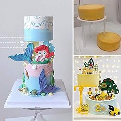 Acrylic Round Display Stand for Cake Cupcakes
