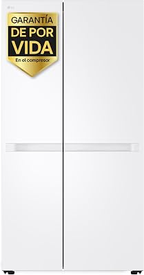 GSBC40SWPE - Frigorífico Side by Side, Serie 400, Linear Cooling, Multi Airflow, Clasificación E, 662 L, Blanco
