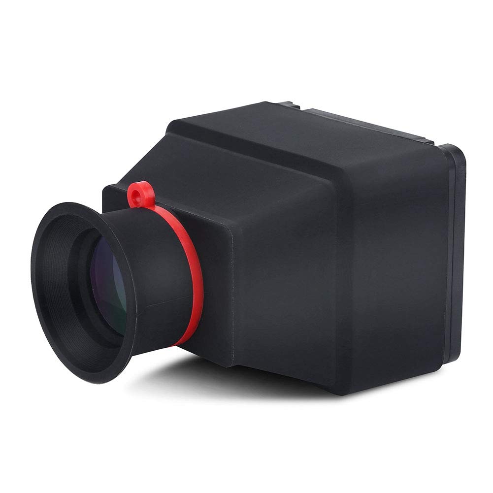 Kafuty LCD Viewfinder 3X Loupe Magnifying for 3.2in Screen DSLR Mirrorless Cameras, Folding Design, Space Saving. (black)