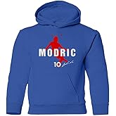 LES TRICOT Croatia Soccer Tribute 2024 – Air Modric Inspired Youth Hooded Sweatshirt