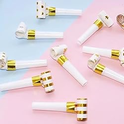 25pcs Party Blowers,Gilding Noisemakers Party