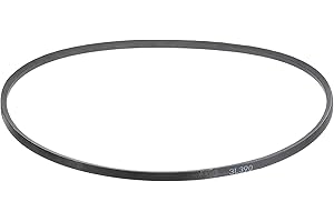 uxcell 3L390 Classic Wrapped Rubber V-Belt, 39"(991mm) Outside Circumference, 3L Profile V Belt 3/8" Width 7/32" Height