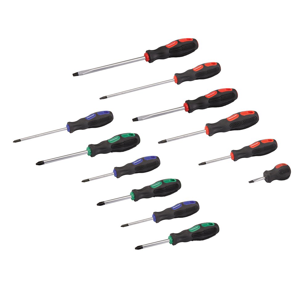 Silverline General Purpose Screwdriver Set 12pce (248250)