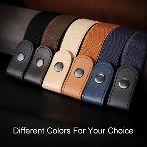 WHIPPY BuckleFree Comfortable Elastic Belt for Women or Men, Buckle