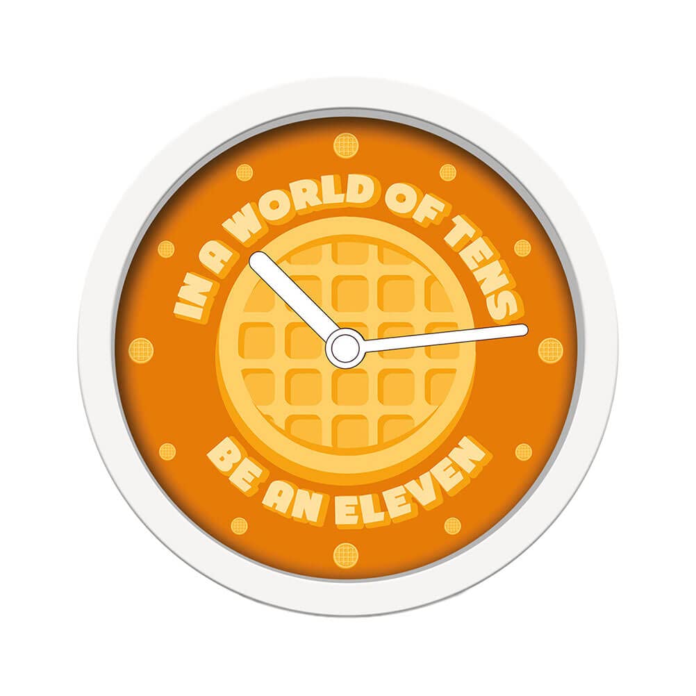 Pyramid International Stranger Things Alarm Clock (Be an Eleven Graphic) 12cm Diameter in Presentation Box - Official Merchandise Multi-coloured — image 1