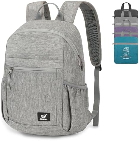 antitheft rfid mini backpack gray made by design Amazon.com | ECOHUB Mini Anti-Theft RFID Backpack for Women and Men,  Water-Resistant, Lightweight Travel Daypack with iPad Sleeve, Key Holder, 9  Pockets, Daily Short Trips, Grey