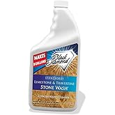 Black Diamond Stoneworks Limestone and Travertine Floor Cleaner: Natural Stone, Marble, Slate, Polished Concrete, honed or tumbled surfaces. Concentrated Ph. Neutral. (1-Quart)