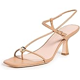 Loeffler Randall Women's Triana Strappy Mid Heel Sandals with Ball