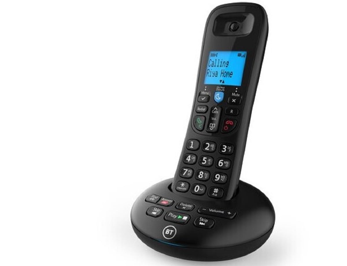 BT 3570 Cordless Home Phone with Nuisance Call Blocking and Digital Answer Machine, Single Handset Pack