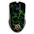 AimControllers Gaming PC Mouse Wired, 200-10000 DPI with LED RGB, 7 Programmable Buttons - Custom Ergonomic Mouse with Optic Sensor for Windows 10, USB - Storm Green