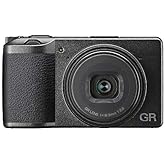 Ricoh GR III Digital Compact Camera, 24mp, 28mm f 2.8 Lens with Touch Screen LCD (Renewed)