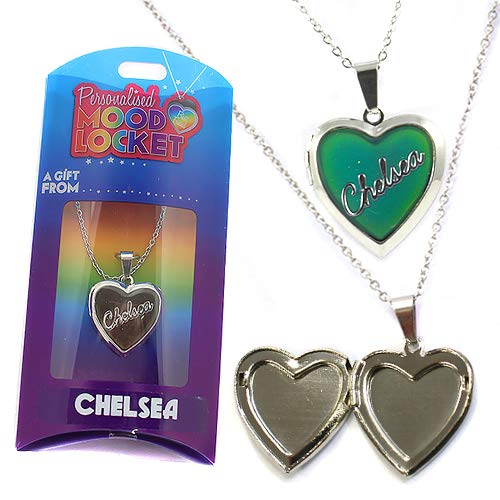 Stands Out Personalised Mood Locket Necklace - Chelsea