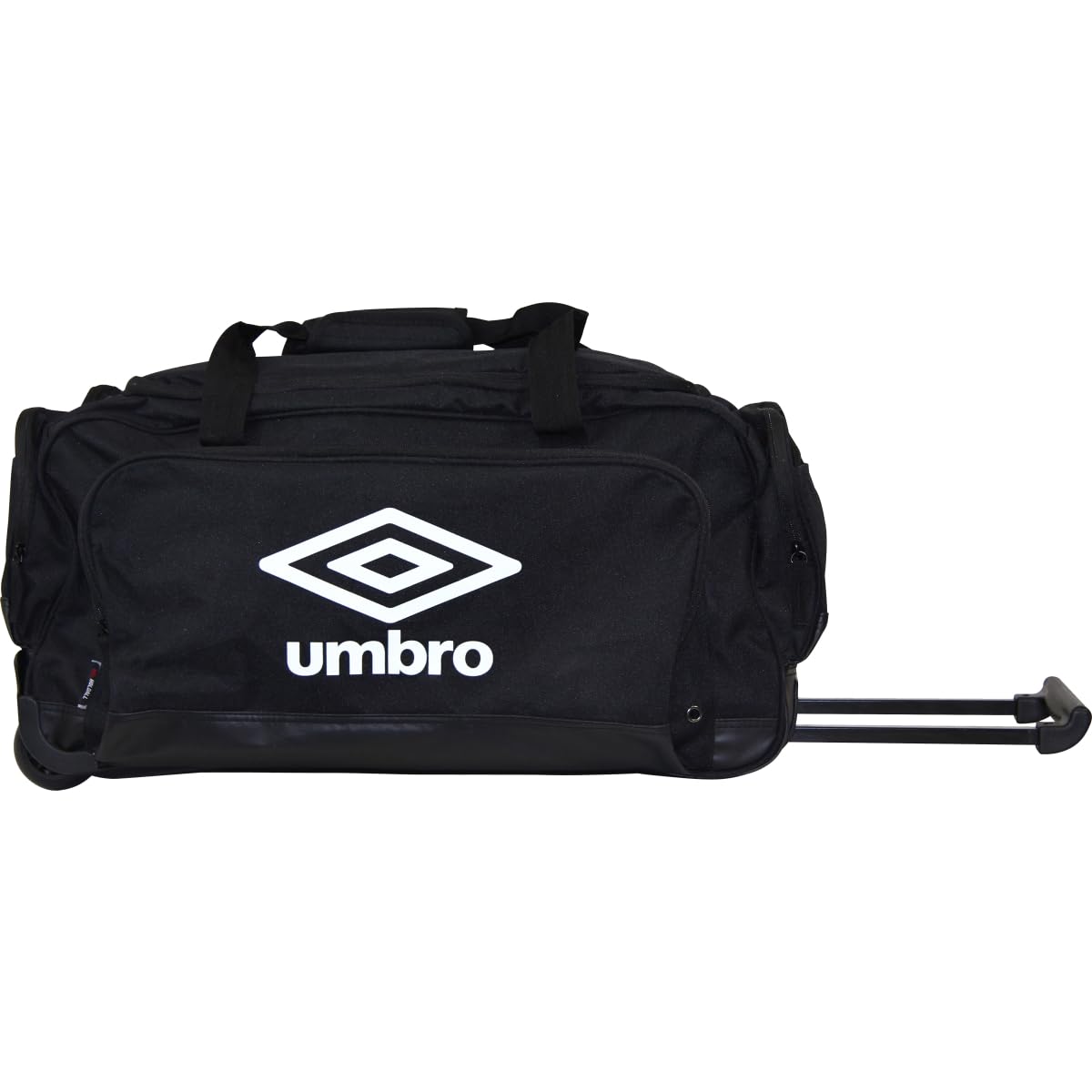 Umbro Wheeled Duffel Bag (M) (Black/White)