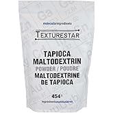 Pure Tapioca Maltodextrin for Molecular Gastronomy, 454g (1lbs) | Modern Cuisine, Convert High Fat Content Liquids Into Powde