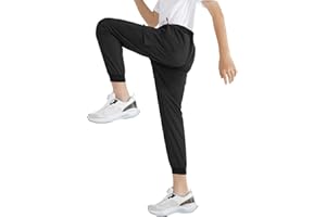 Dizoboee Boys Cargo Jogger Pants, Kids Hiking Pants Lightweight Quick Dry Joggers Active Pants