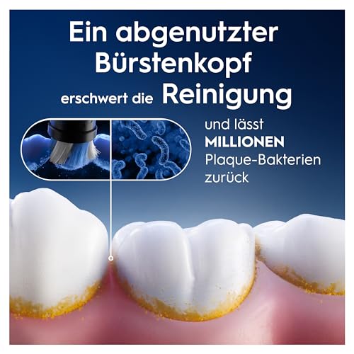 iO Aufsteckbürsten Ultimative Reinigung, Schwarz, 8 Stück