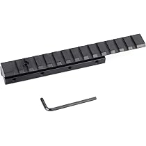 Adaptateur Rail PBTMCD – 20 Mm Vers 11 Mm, Alliage Alu, Noir Mat, Pour Lunettes Optiques