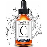 TruSkin Naturals Vitamin C Serum for Face, Topical Facial Serum with Hyaluronic Acid &amp; Vitamin E, 1 fl oz.