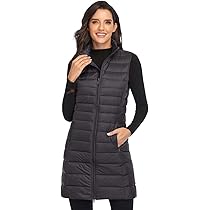 down vest women long