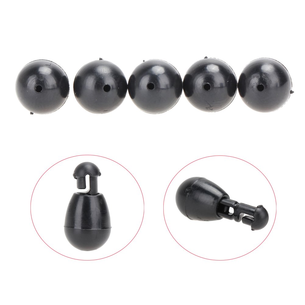 20x Quick Change Beads Camo Fishing Hooklength Instantly Shock Bead for Carp Fishing Feeder