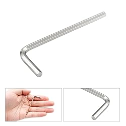 Litoexpe 20 Pcs 3mm Hex Key Wrench, 1/8" L Shape