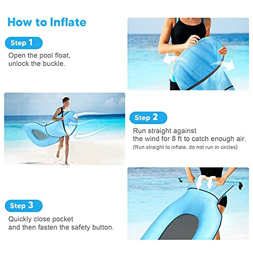 Pool Floats Adult, Inflatable Swimming Pool Floats for Large People