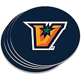 The University of Texas Rio Grande Valley Primary Logo Novelty Coaster Set