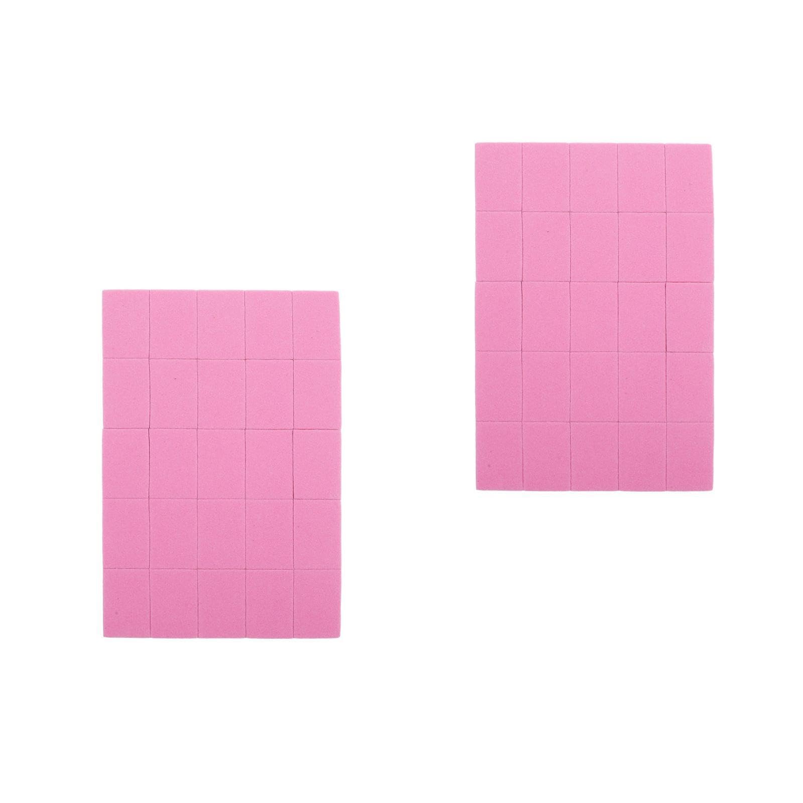 ABOOFAN 100pcs Nail Buffer Blocks Mini Nail Sanding Blocks for Gel Natural Nails, Buffer Sanding Block Nail Art Tool for Salon Home Use
