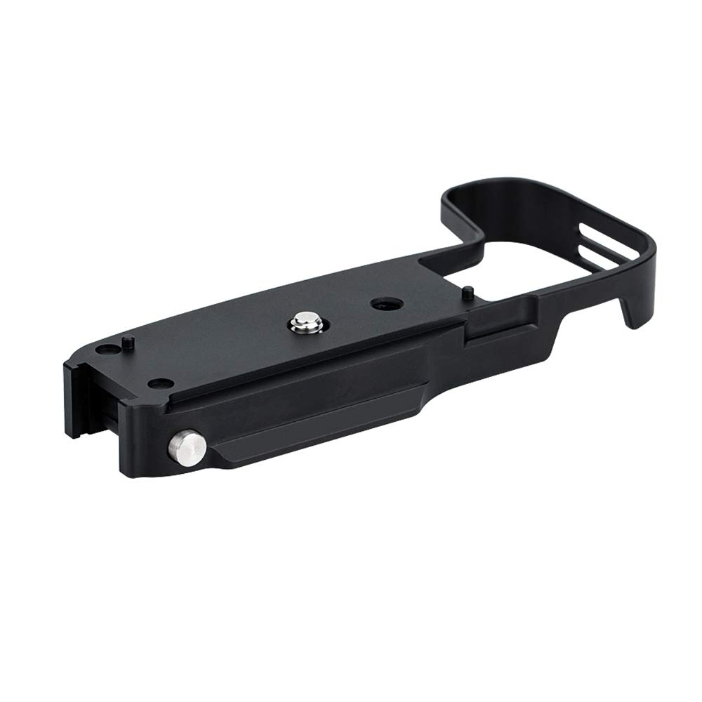 JJC Aluminum Arca-Type Baseplate Camera Grip for Canon EOS R8, RP Replaces Canon EG-E1 Extension Grip for Youtube Vlog Video Recording