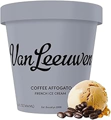 Van Leeuwen Coffee Affogato French Ice Cream, 14 oz (Frozen)