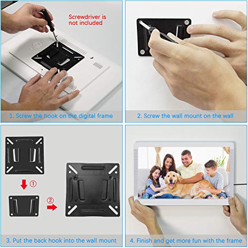 Atatat Digital Picture Frame 17.3 inch with Motion Sensor, 1920x1080