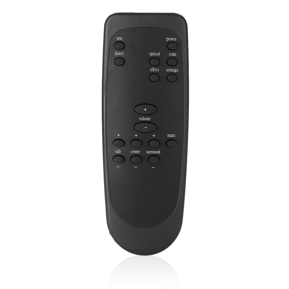 Kafuty Replacement Remote Control for Logitech Z-5500 Z-680 Z-5400 Z-5450 Speaker Remote Control for Computer PC, Black