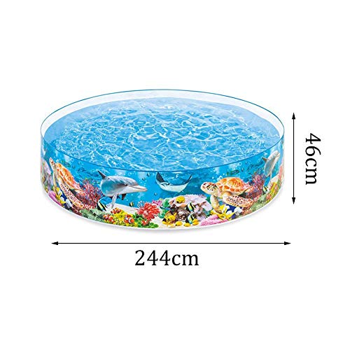 etateta Snapset Kiddie Pool for Kids Toddler and Baby Swimming Pool
