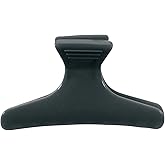 BaBylissPRO Plastic Jaw Clips- Black, 12 per pack