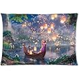 Generic 20 by 30 Inch Pillow Case Printed Tangled Best Bedding Decoration