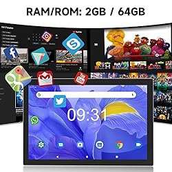 CUPEISI 10 inch Tablet, Android 11 Tablets, 64GB