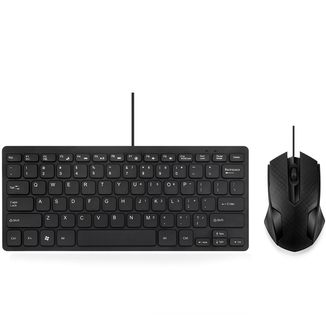 Photo 1 of MCSaite Wired Mini Keyboard and Mouse Combo - with Keyboard Cover USB 60% Keyboard for Windows, PC, Laptop