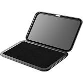 Fingerprint Ink Pad Ultra-Black 6.2" &ndash; Quick-Dry, Flawless, Non-Toxic Ink for 10,000+ Clear Prints &ndash; Large Stamp Pad for Notary, ID Verification, Banks, Schools, Law Enforcement &amp; Legal Forms