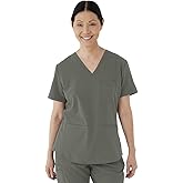 ave. Medline Lexington Women's Scrub Top, Navy, Size Large, Each