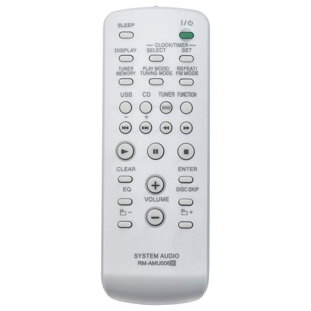 VINABTY RM-AMU006 REMOTE Control Replacement for Sony Audio DVD TV MHC-GT660 HCD-ZTX7 HCD-GT660 LBT-ZTX7 MHC-GTX77BP HCD-GT440 LBT-ZUX9