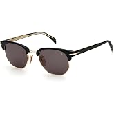 Sunglasses DAVID BECKHAM Db 1002 /S 02M2 Black Gold/Ir Gray Blue