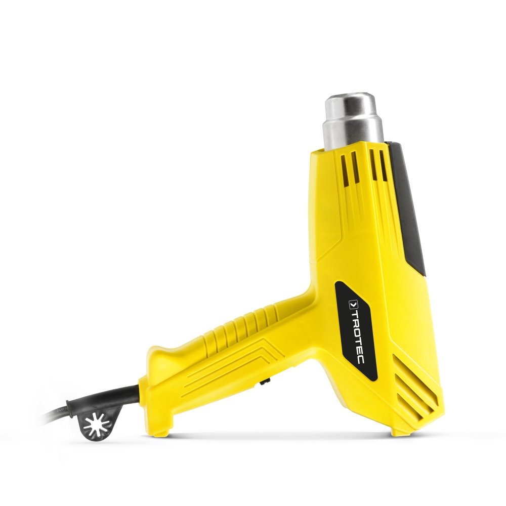 TROTEC Heißluftgebläse HyStream 200 – 2.000 W, 350–550 °C, 2 Leistungsstufen, Thermowerkzeug mit 4 Düsen, leicht & ergonomisch für Farbentfernung, Schrumpfen, Löten, Verformen 6
