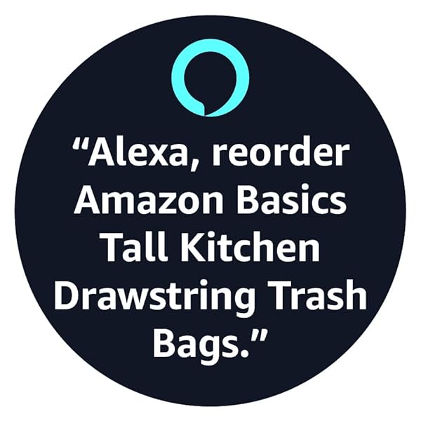 AMAZON BASICS TALL KITCHEN DRAWSTRING TRASH BAGS, CLEAN FRESH SCENT, 13 GALLON, 80 COUNT (PREVIOUSLY SOLIMO)