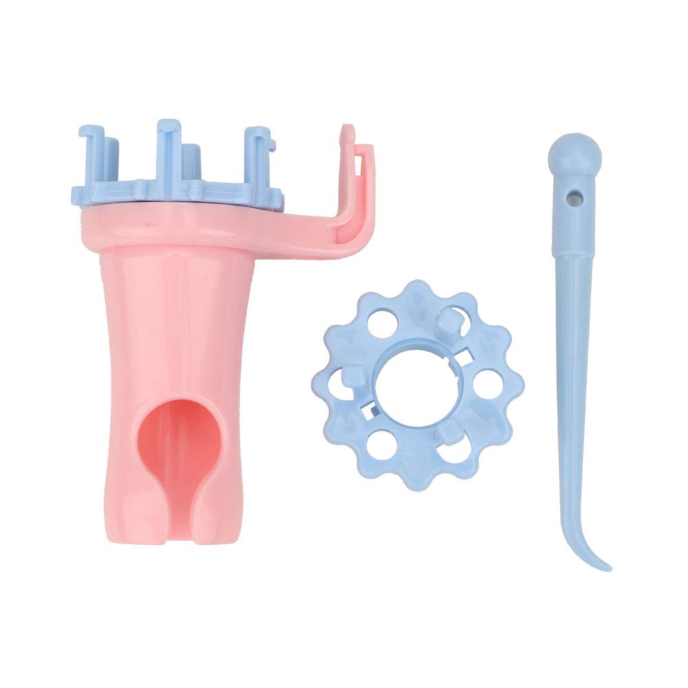 HERCHR Knit Spool Set,Knitting Mill,Knitting Machine,DIY Household Hand Spool Knitter,Weaving Knitting Round Loom with Row Counter, Knitting Board Rotating Knit Loom Machine Kit