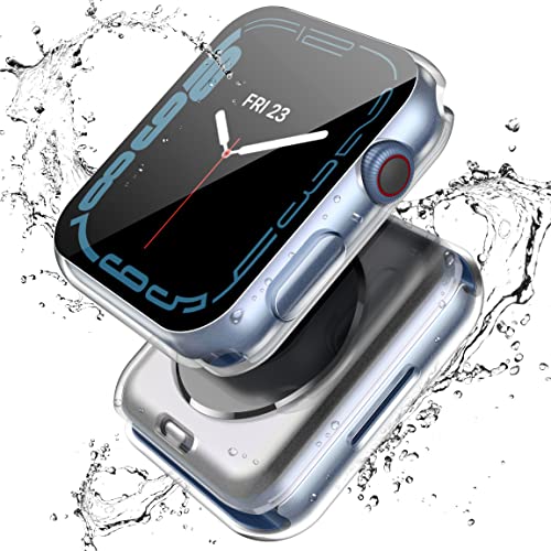 in 1] Roity Waterproof Case with Tempered Glass Screen Protector