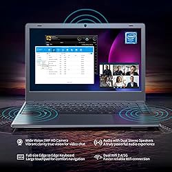 HTOOLS Windows 11 Laptop, Laptop Computer,Intel