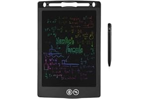 ranzivoo 12 inch LCD Drawing Tablet Portable Digital Writing Pad LCD Colorful Screen Partial Erasable Drawing Pad with Slus P