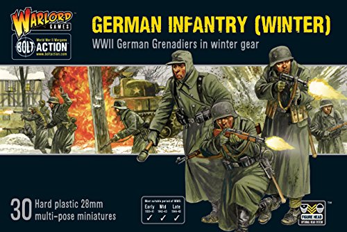 Bolt Action Germans Infantry (winter) Box - Plastic